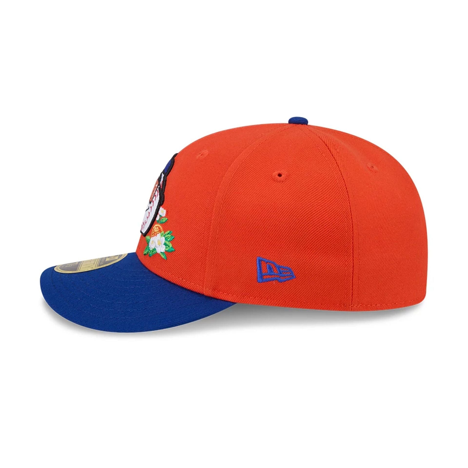 Pictured is this MLB Spring Training 2026 New York Mets Low Profile 59FIFTY Fitted cap in red. 6