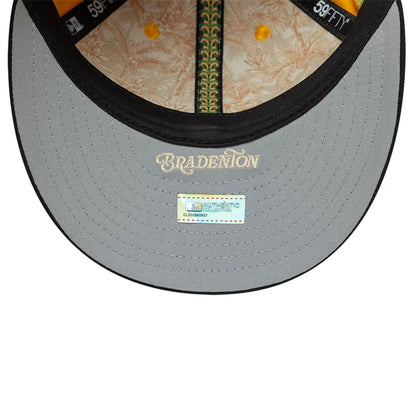 Pictured is this MLB Spring Training 2026 Pittsburgh Pirates Low Profile 59FIFTY Fitted cap in yellow. 2