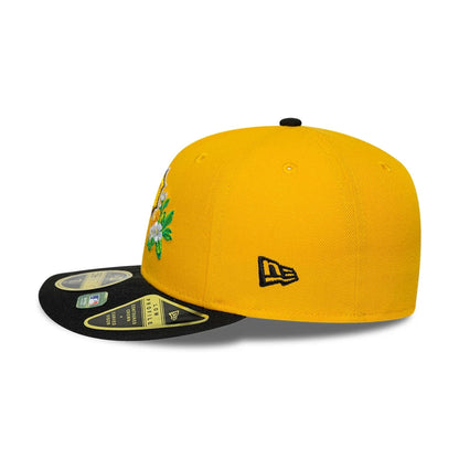 Pictured is this MLB Spring Training 2026 Pittsburgh Pirates Low Profile 59FIFTY Fitted cap in yellow. 6