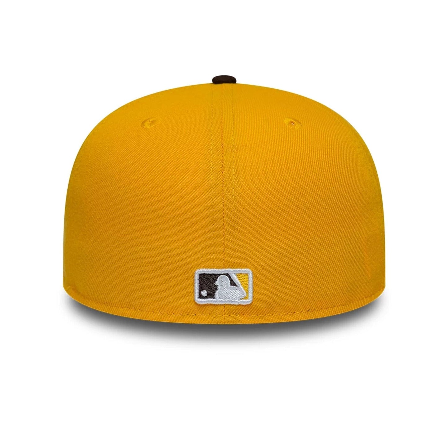 Pictured is this MLB Spring Training 2026 San Diego Padres Low Profile 59FIFTY Fitted cap in yellow. 7