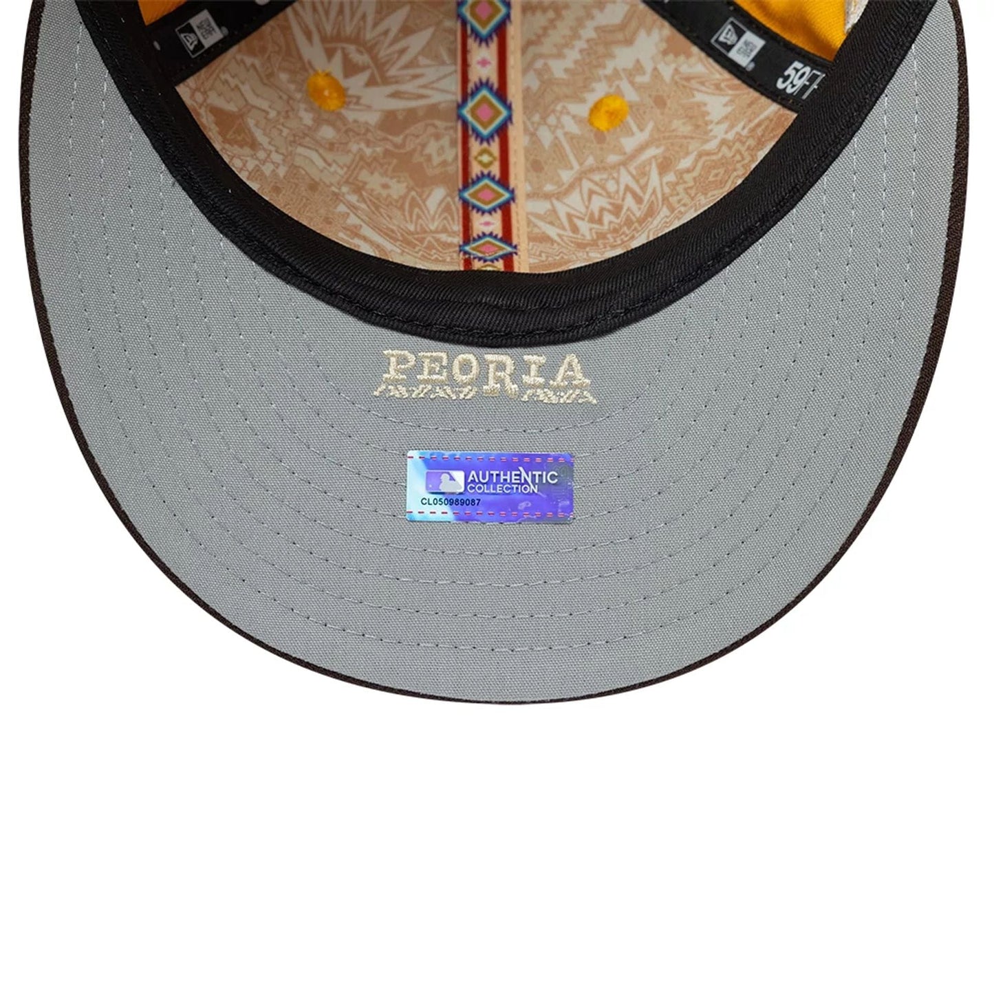 Pictured is this MLB Spring Training 2026 San Diego Padres Low Profile 59FIFTY Fitted cap in yellow. 2