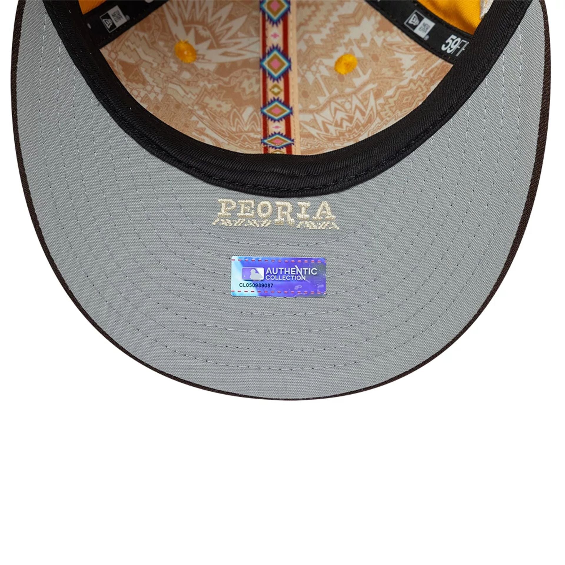 Pictured is this MLB Spring Training 2026 San Diego Padres Low Profile 59FIFTY Fitted cap in yellow. 2