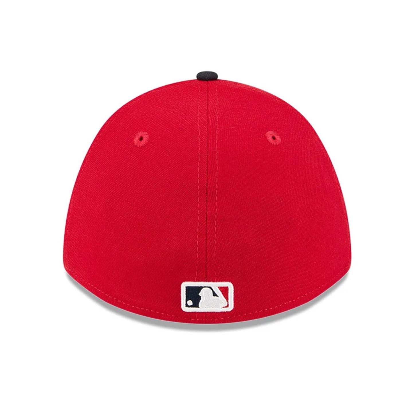 Pictured is this MLB Spring Training 2026 Atlanta Braves 39THIRTY M-Crown Stretch Fit cap in red. 7