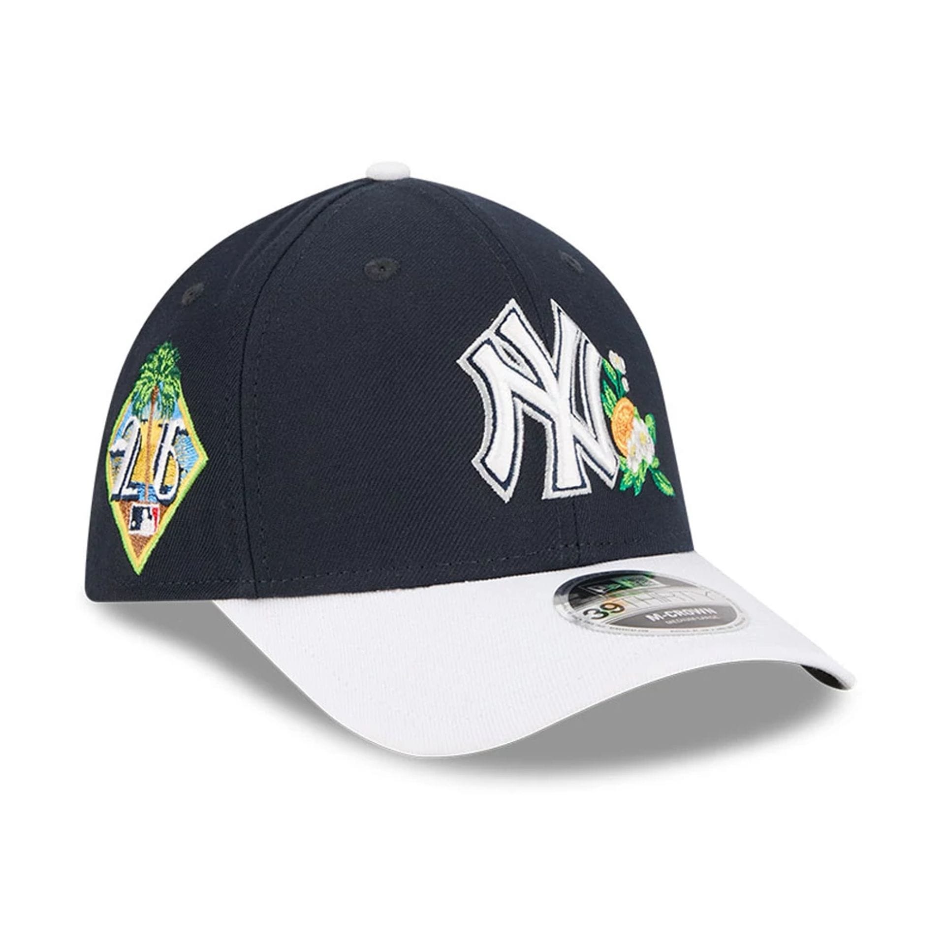 MLB Spring Training 2026 Yankees Navy 39THIRTY M-Crown Stretch Fit
