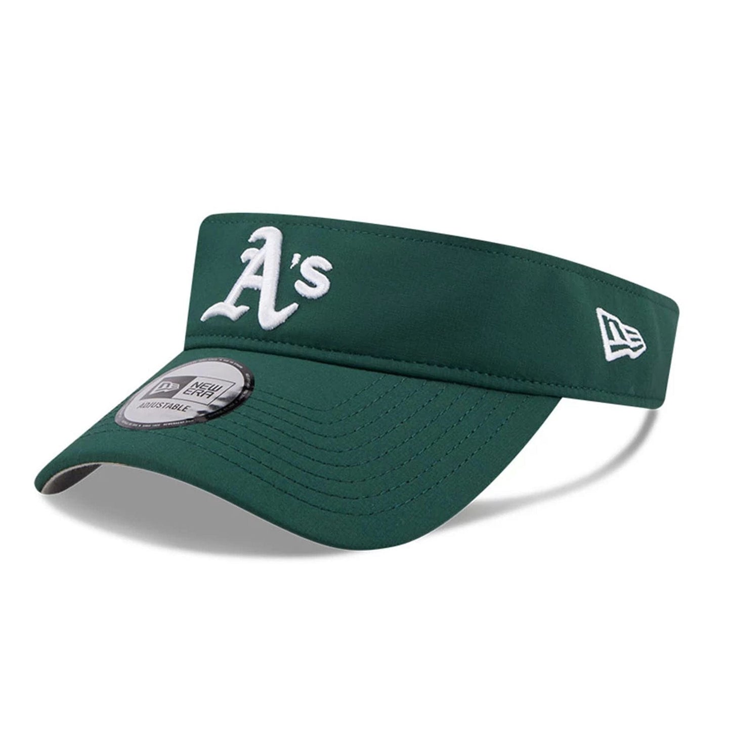 Pictured is this MLB Spring Training 2026 Athletics Visor cap in dark green. 4