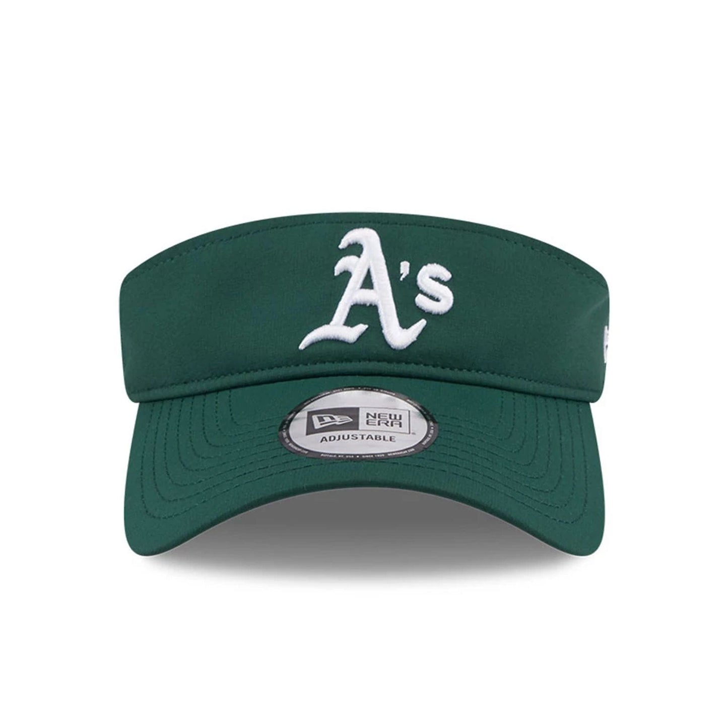 Pictured is this MLB Spring Training 2026 Athletics Visor cap in dark green. 3