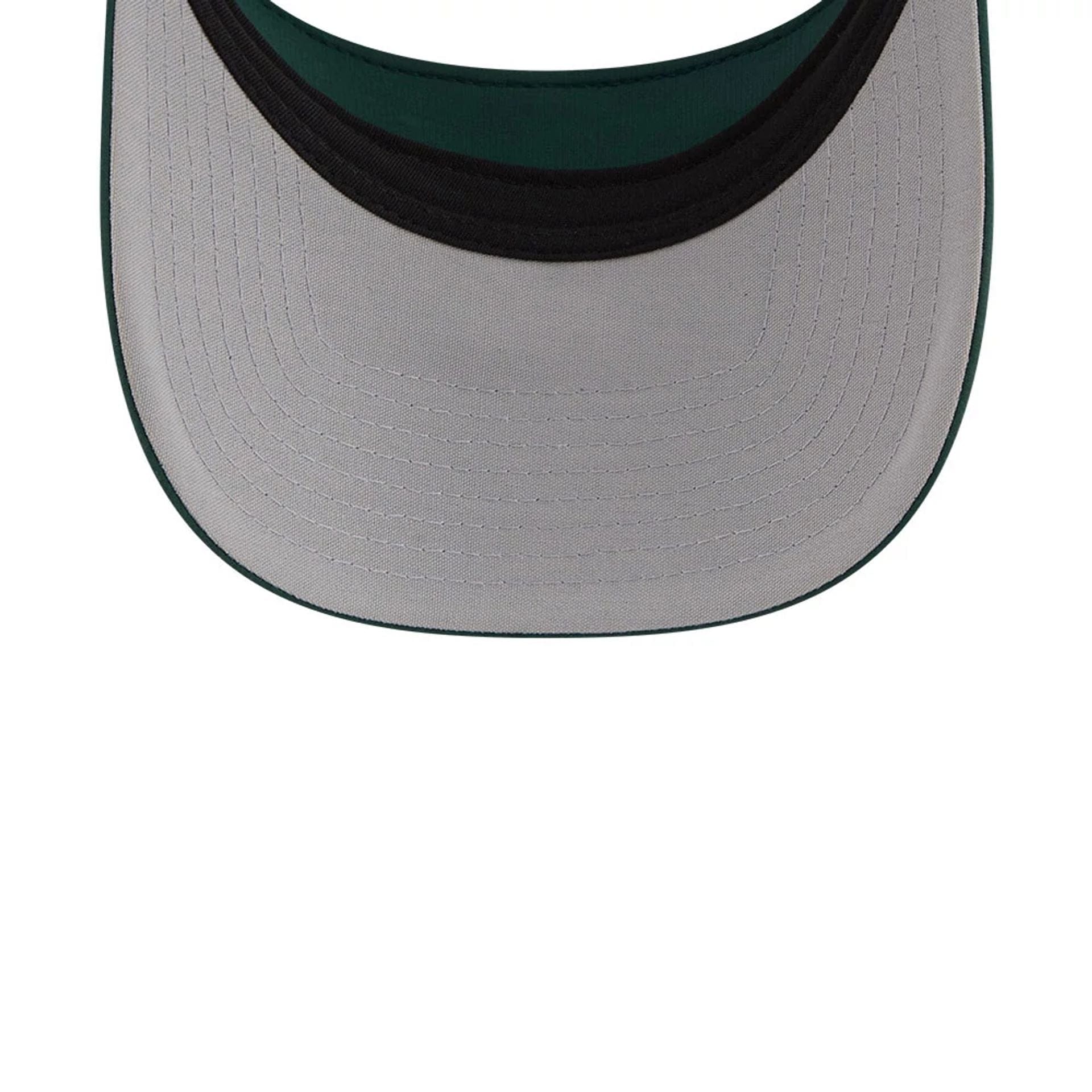 Pictured is this MLB Spring Training 2026 Athletics Visor cap in dark green. 2