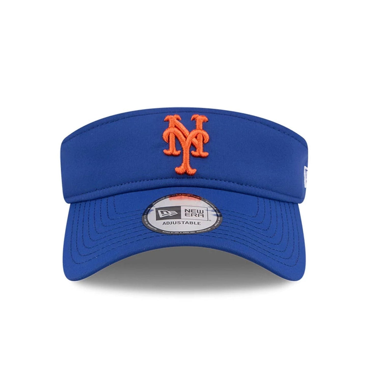 Pictured is this MLB Spring Training 2026 New York Mets Visor cap in blue. 3