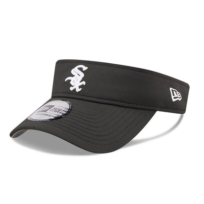 Pictured is this MLB Spring Training 2026 Chicago White Sox Visor cap in black. 4