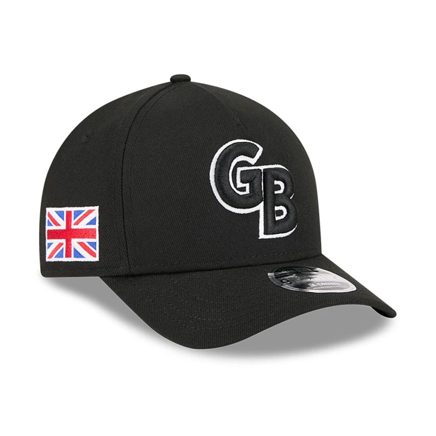 Pictured is this MLB World Baseball Classic 2026 Great Britain 9FORTY M-Crown A-Frame cap in black. 1