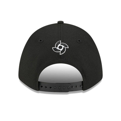 Pictured is this MLB World Baseball Classic 2026 Brazil 9FORTY M-Crown A-Frame cap in black. 6