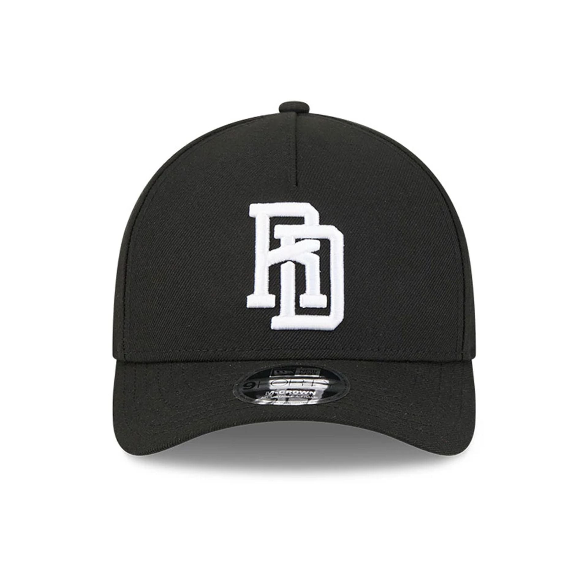 Pictured is this MLB World Baseball Classic 2026 Dominican Republic 9FORTY M-Crown A-Frame cap in black. 2