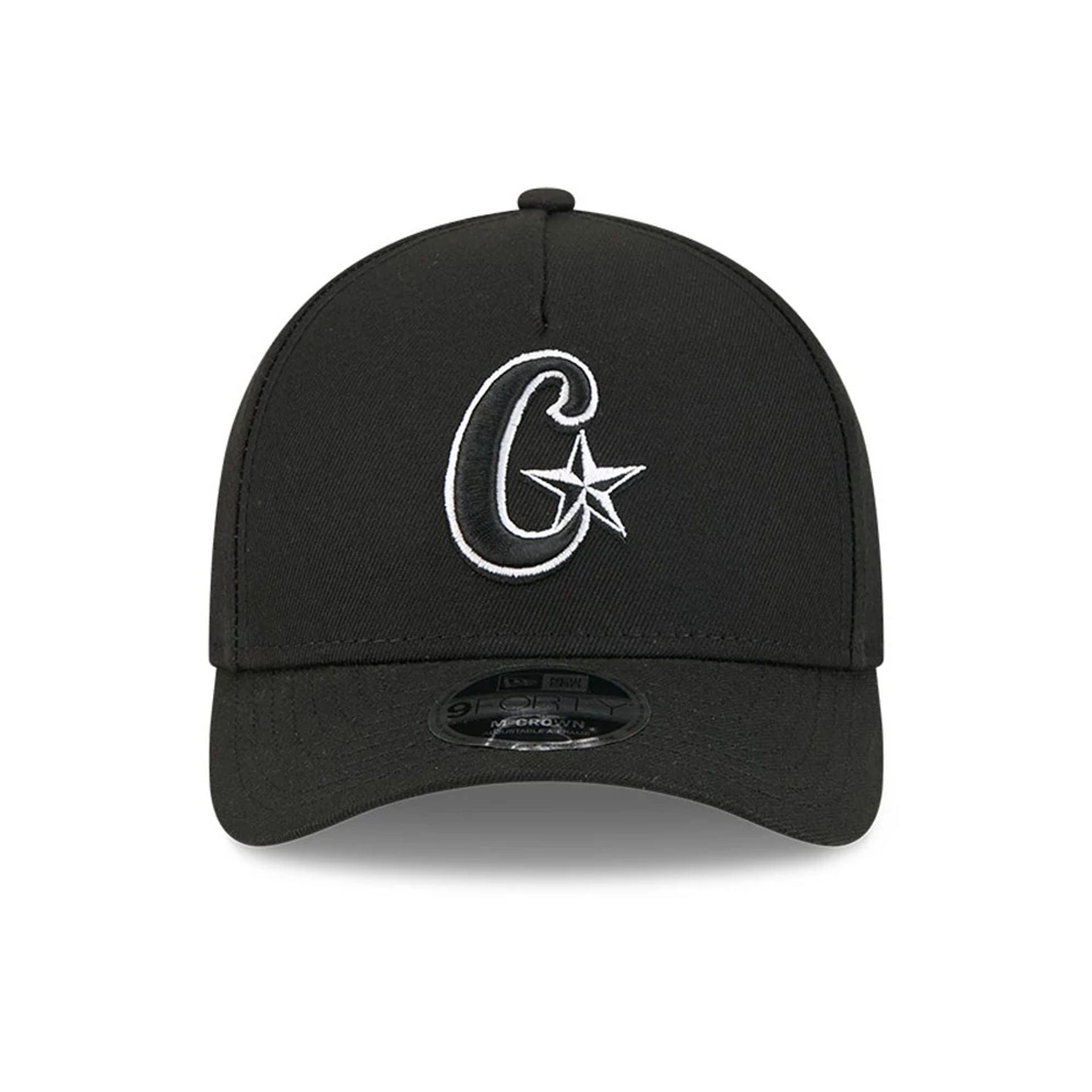 Pictured is this MLB World Baseball Classic 2026 Cuba 9FORTY M-Crown A-Frame cap in black. 2