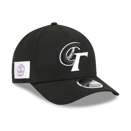 Pictured is this MLB World Baseball Classic 2026 Chinese Taipei 9FORTY M-Crown A-Frame cap in black. 1