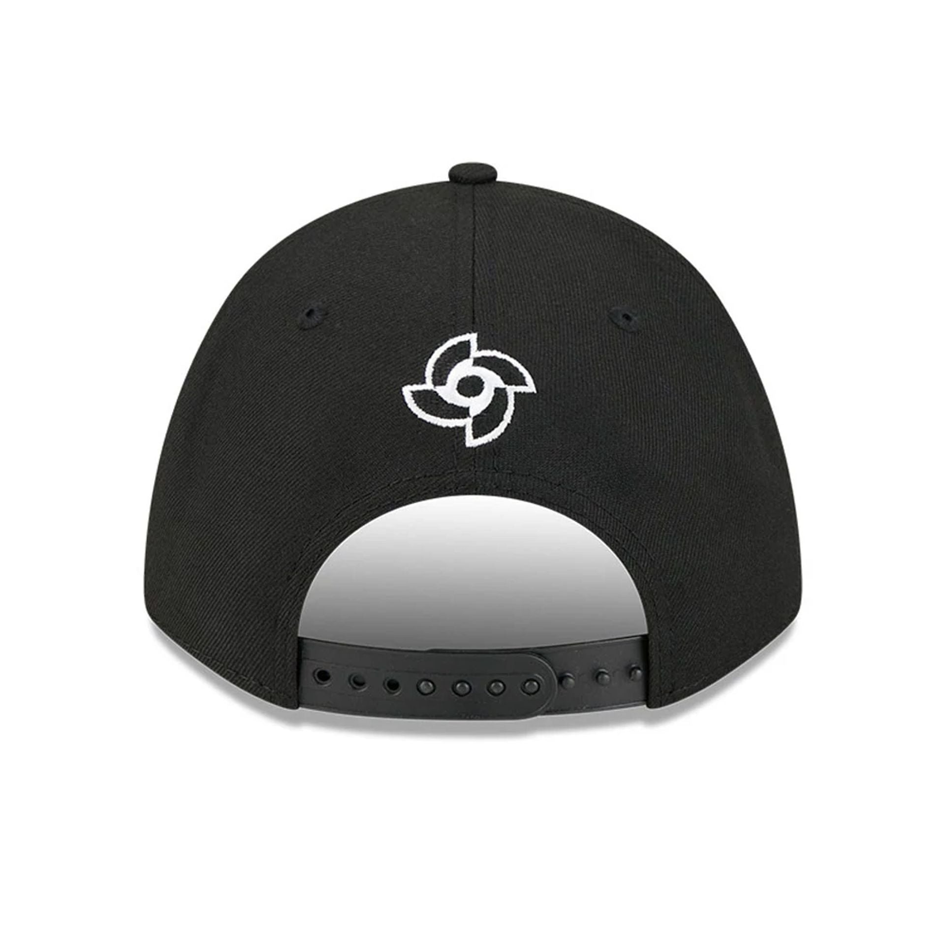 Pictured is this MLB World Baseball Classic 2026 Mexico 9FORTY M-Crown A-Frame cap in black. 6