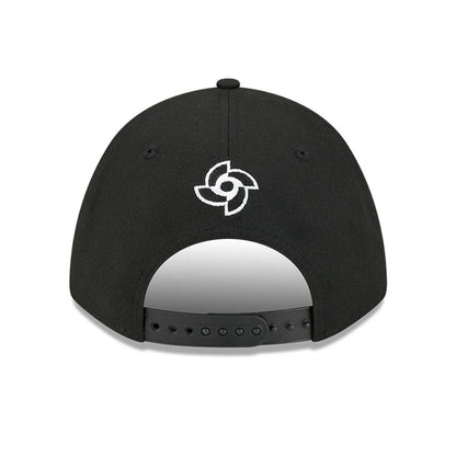 Pictured is this MLB World Baseball Classic 2026 Mexico 9FORTY M-Crown A-Frame cap in black. 6