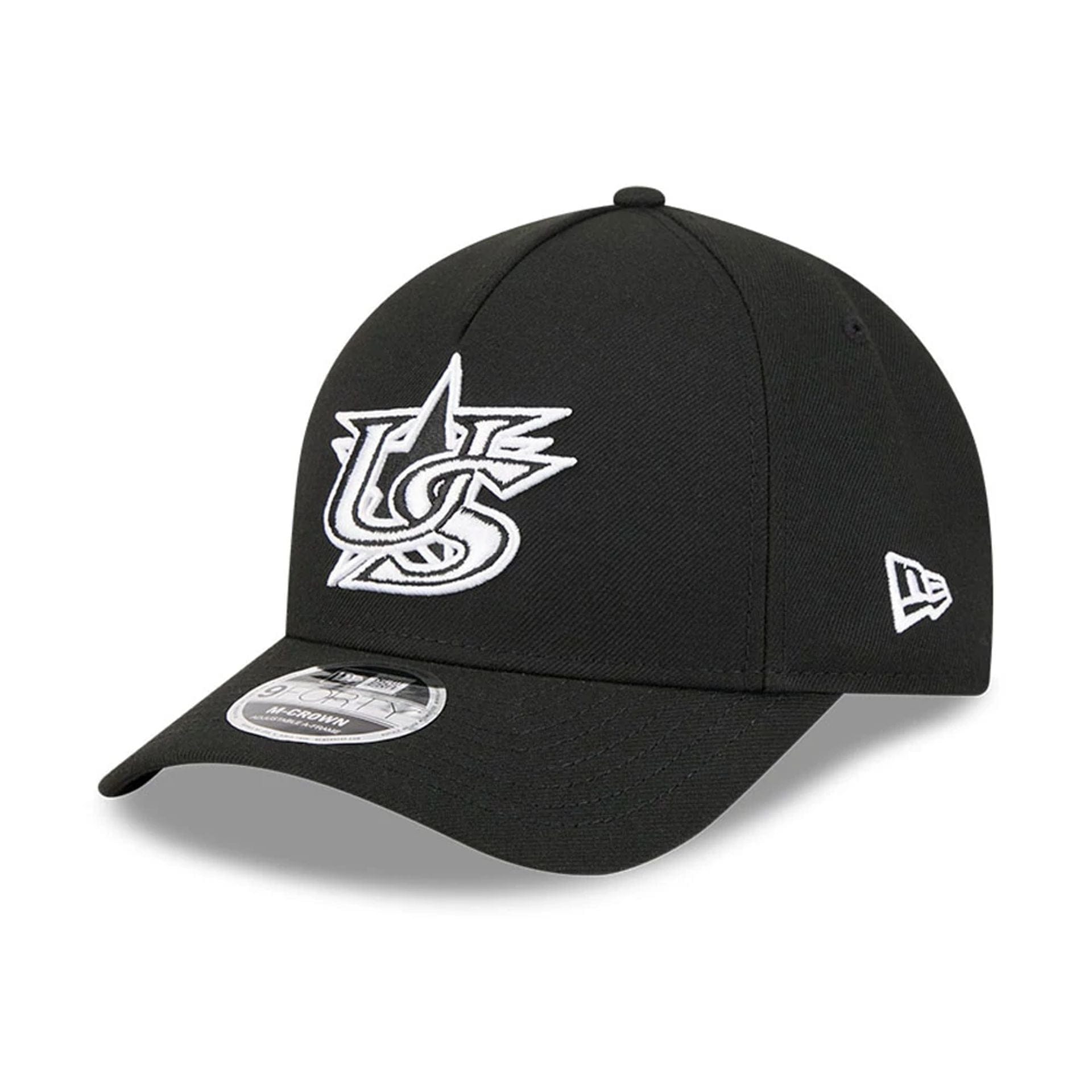Pictured is this MLB World Baseball Classic 2026 USA 9FORTY M-Crown A-Frame cap in black. 3