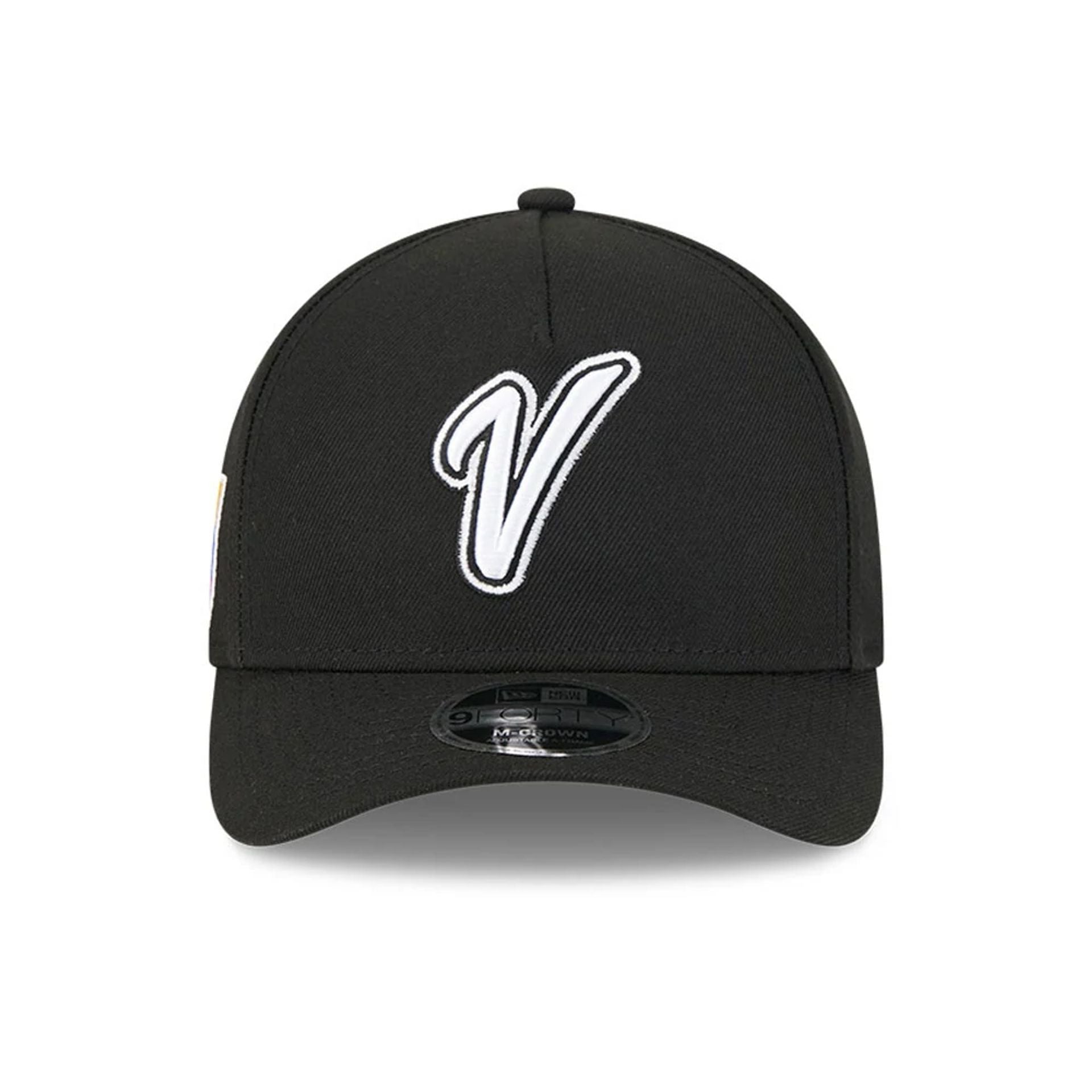 Pictured is this MLB World Baseball Classic 2026 Venezuela 9FORTY M-Crown A-Frame cap in black. 2