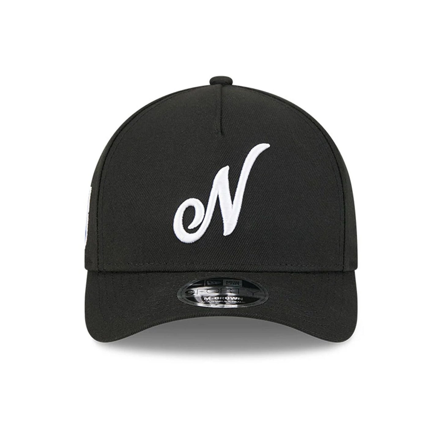 Pictured is this MLB World Baseball Classic 2026 Nicaragua 9FORTY M-Crown A-Frame cap in black. 2