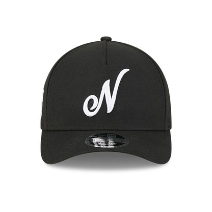 Pictured is this MLB World Baseball Classic 2026 Nicaragua 9FORTY M-Crown A-Frame cap in black. 2