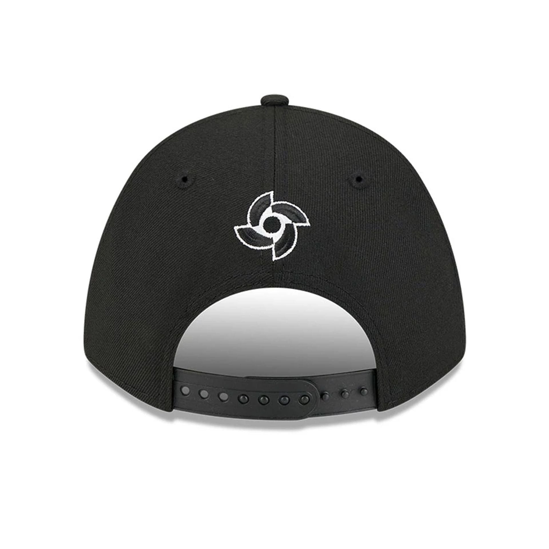 Pictured is this MLB World Baseball Classic 2026 Puerto Rico 9FORTY M-Crown A-Frame cap in black. 6