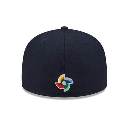Pictured is this MLB World Baseball Classic 2026 Great Britain 59FIFTY Fitted cap in navy. 6