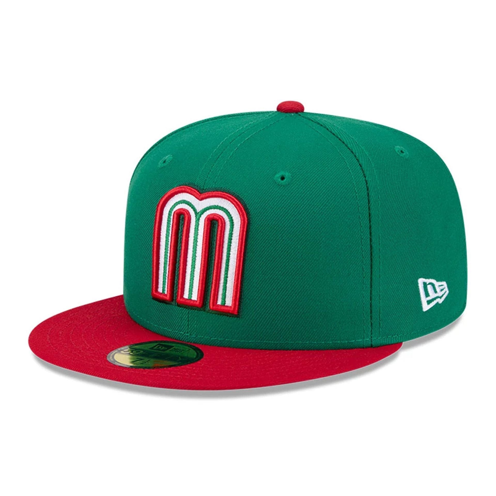 Pictured is this MLB World Baseball Classic 2026 Mexico 59FIFTY Fitted cap in green. 4