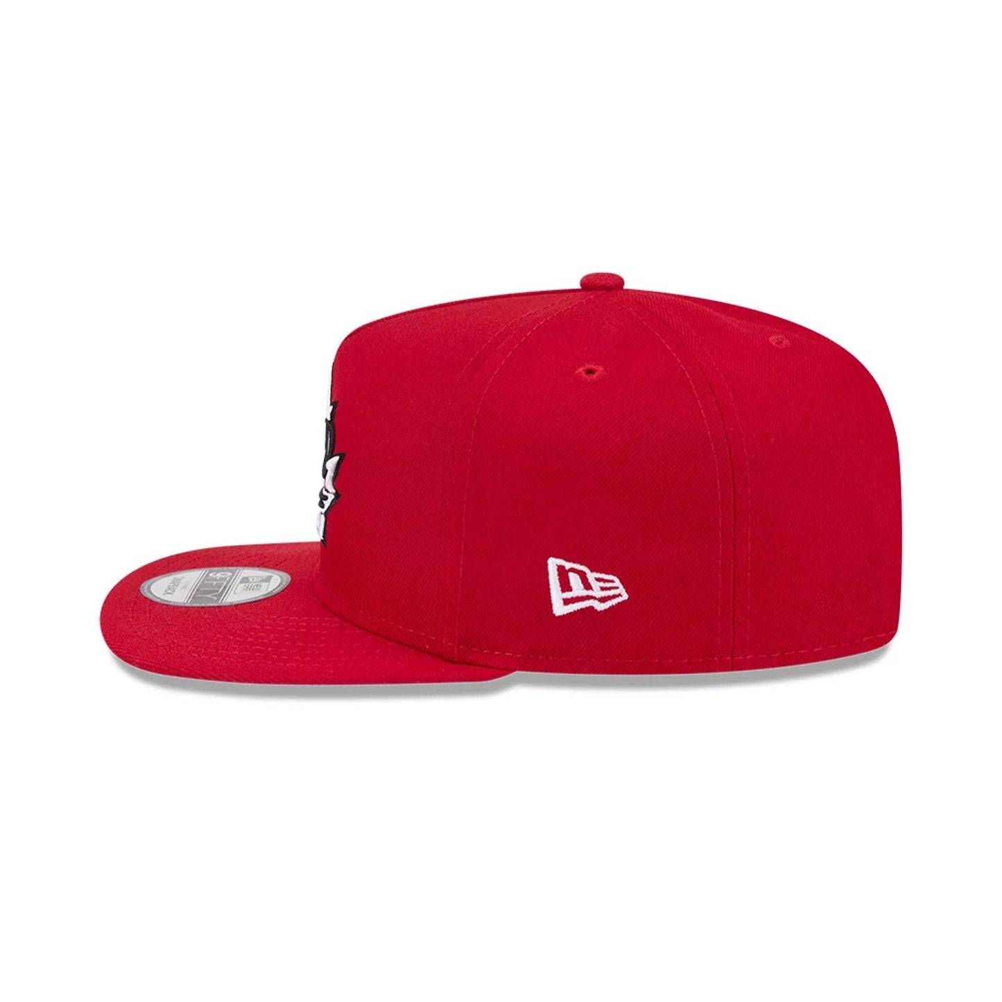 Pictured is this MLB World Baseball Classic 2026 Canada 9FIFTY A-Frame Snapback cap in red. 7