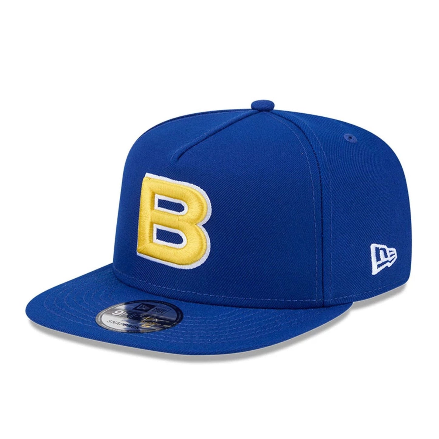 Pictured is this MLB World Baseball Classic 2026 Brazil 9FIFTY A-Frame Snapback cap in blue. 4