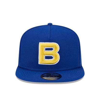 Pictured is this MLB World Baseball Classic 2026 Brazil 9FIFTY A-Frame Snapback cap in blue. 3