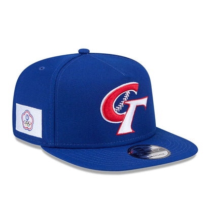 Pictured is this MLB World Baseball Classic 2026 Taipei 9FIFTY A-Frame Snapback cap in blue. 1