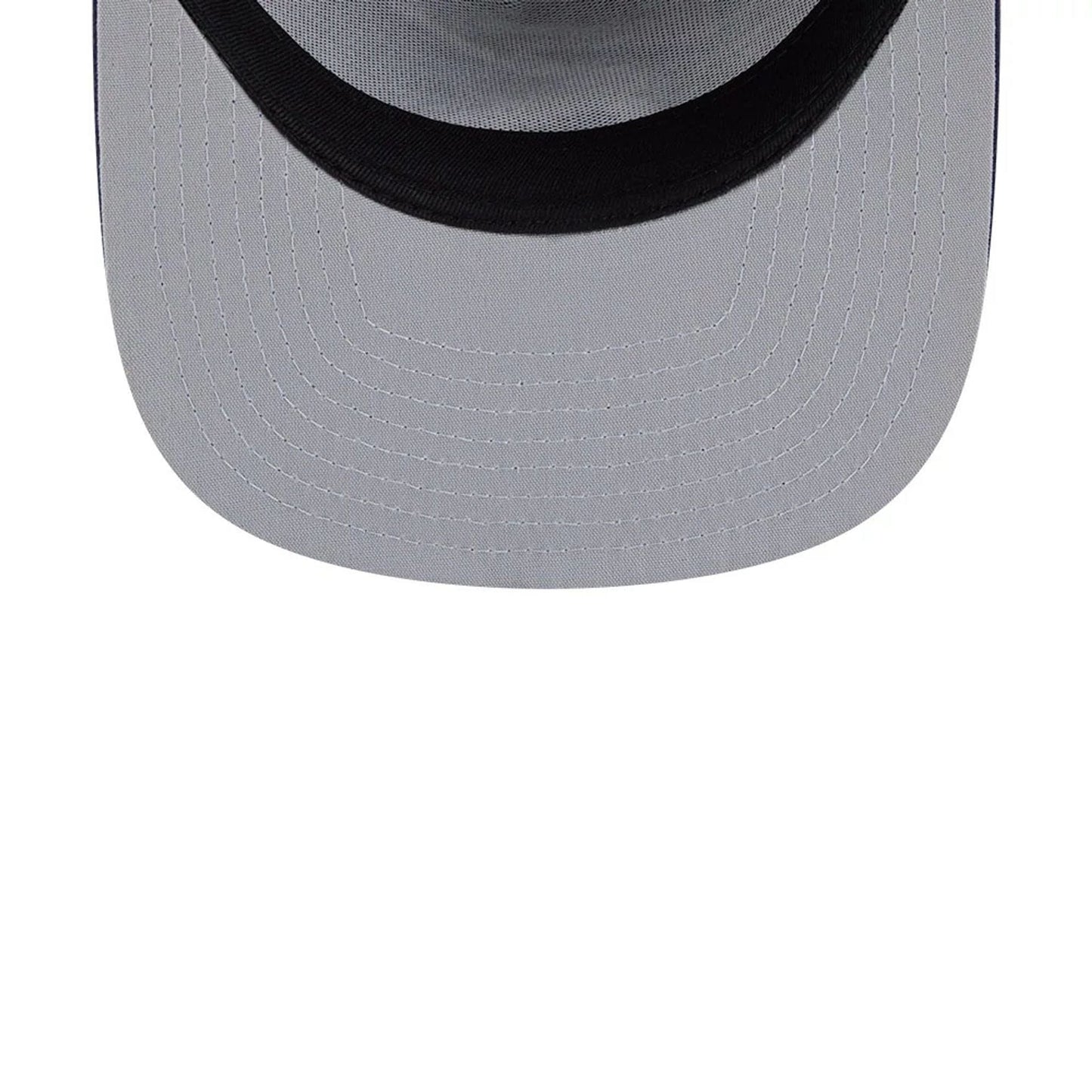 Pictured is this MLB World Baseball Classic 2026 Korea 9FIFTY A-Frame Snapback cap in dark blue. 2