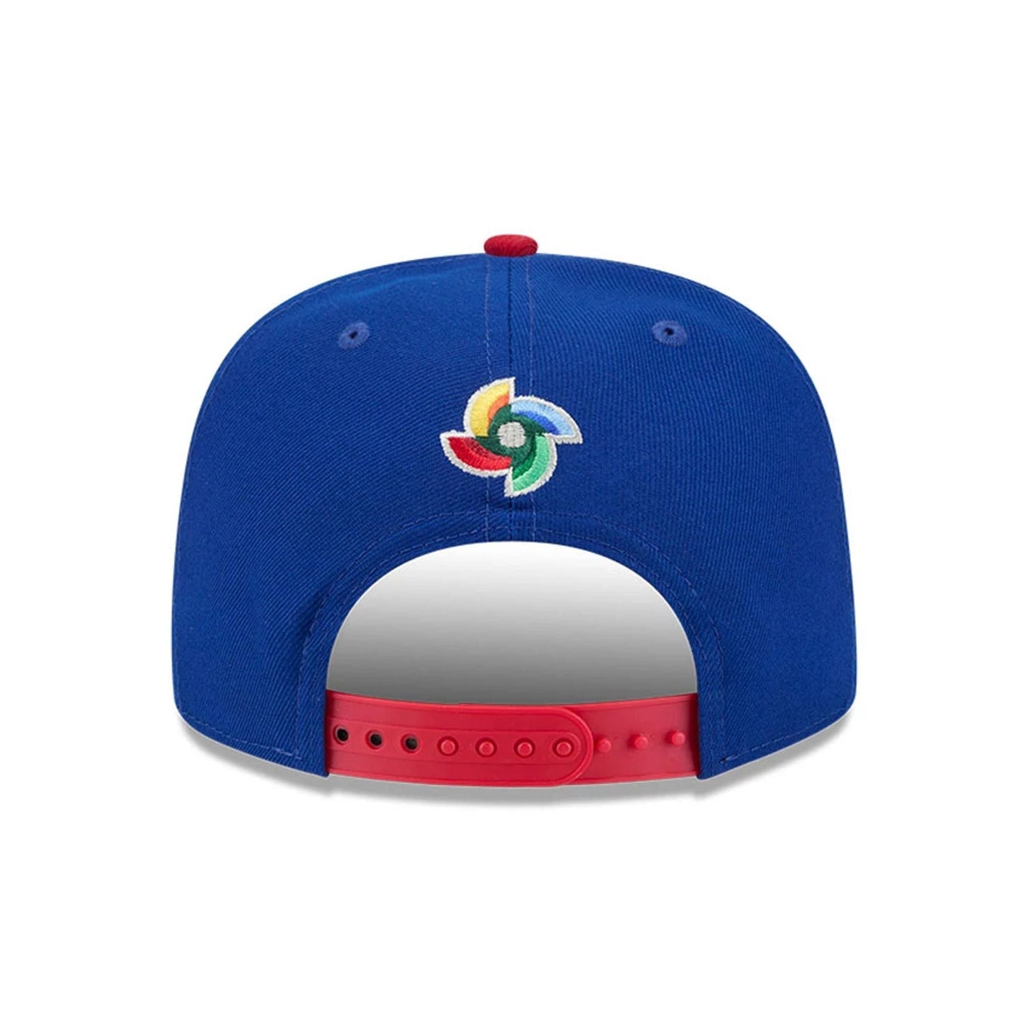 Pictured is this MLB World Baseball Classic 2026 Puerto Rico 9FIFTY A-Frame Snapback cap in blue. 6