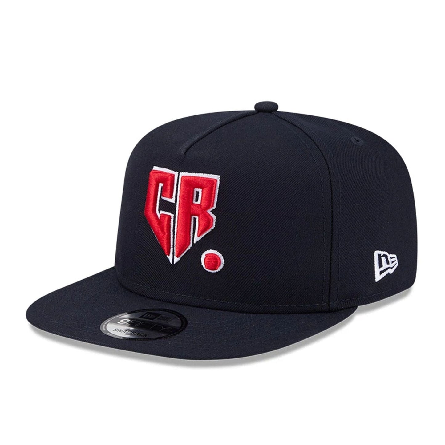 Pictured is this MLB World Baseball Classic 2026 Czechia 9FIFTY A-Frame Snapback cap in navy. 4