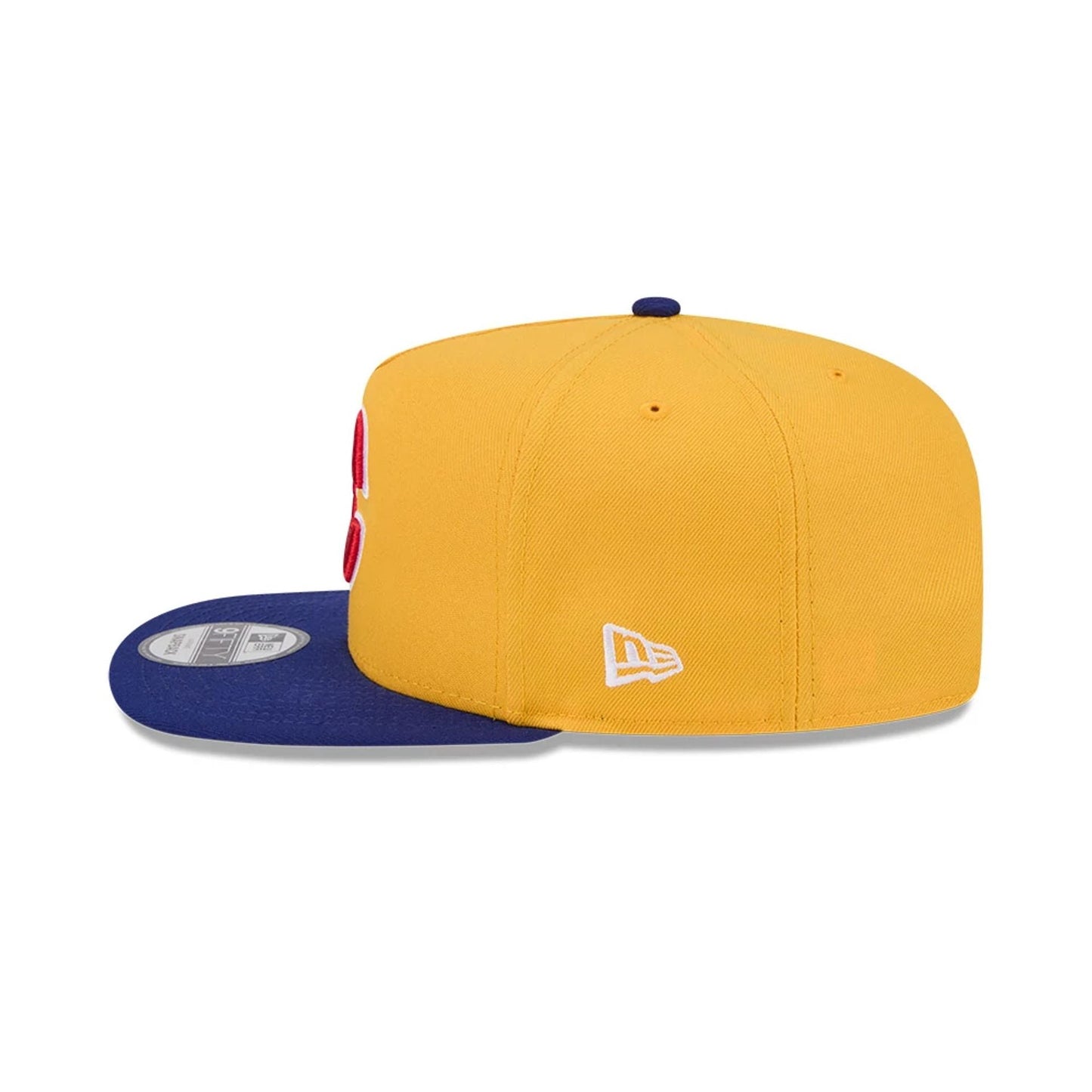 Pictured is this MLB World Baseball Classic 2026 Columbia 9FIFTY A-Frame Snapback cap in yellow. 7