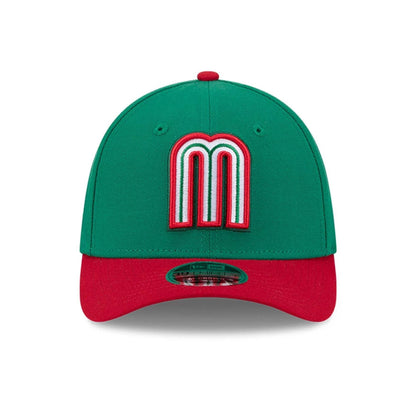 Pictured is this MLB World Baseball Classic 2026 Mexico 39THIRTY M-Crown Stretch Fit cap in green. 5