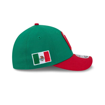 Pictured is this MLB World Baseball Classic 2026 Mexico 39THIRTY M-Crown Stretch Fit cap in green. 6