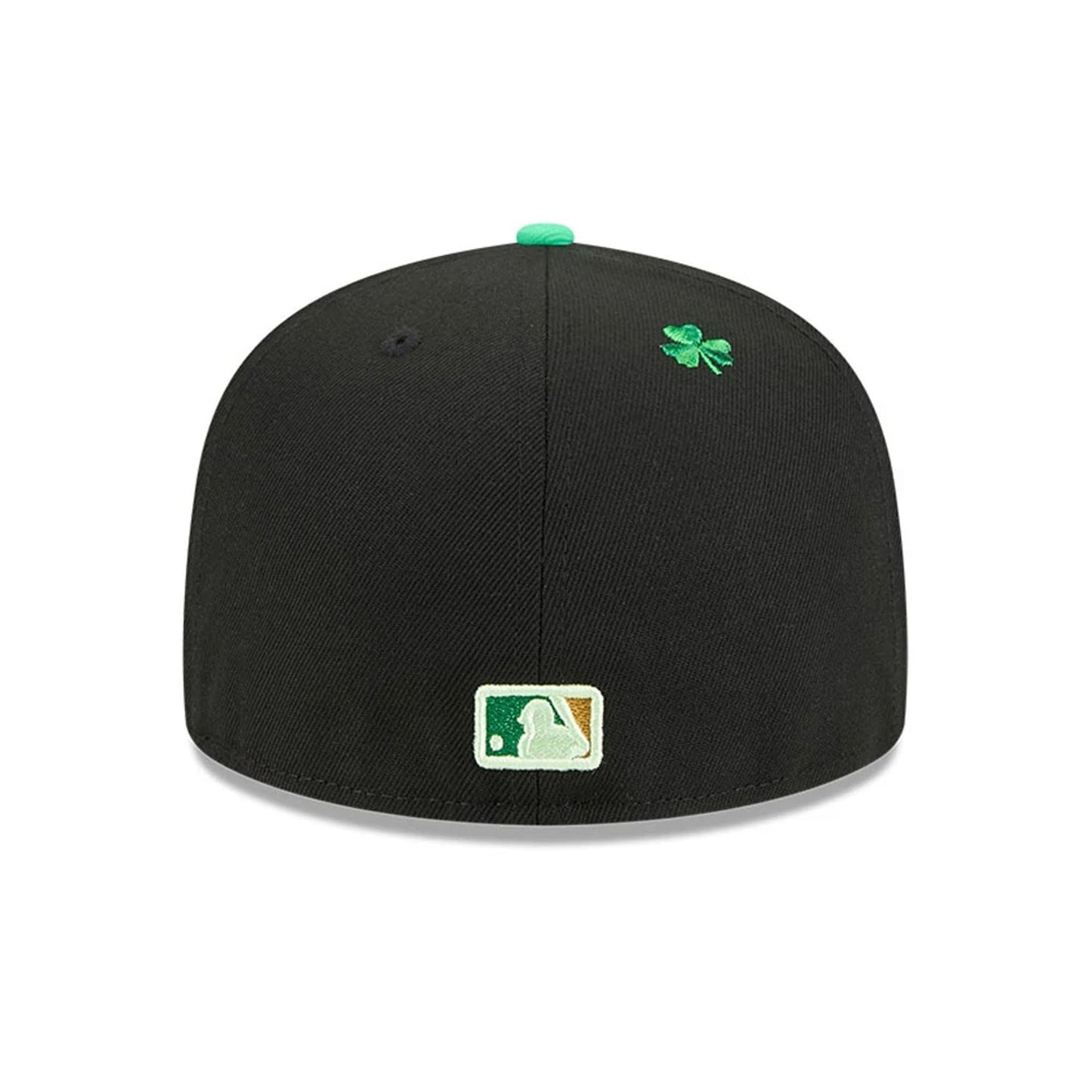 Pictured is this MLB Saint Patrick's Day Pittsburgh Pirates 59FIFTY Fitted cap in black. 4
