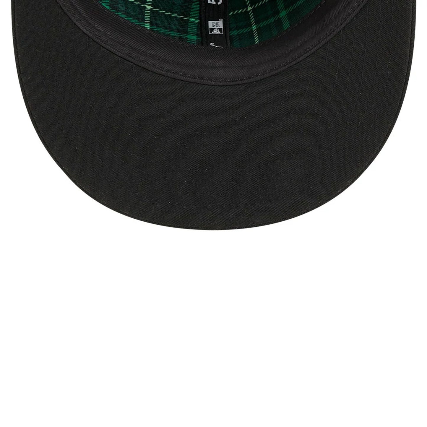 Pictured is this MLB Saint Patrick's Day LA Dodgers 59FIFTY Fitted cap in black. 6