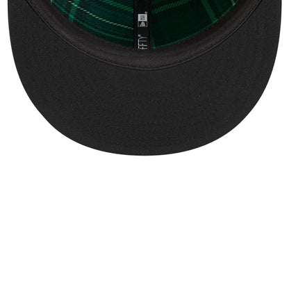 Pictured is this MLB Saint Patrick's Day New York Yankees 59FIFTY Fitted cap in black. 7