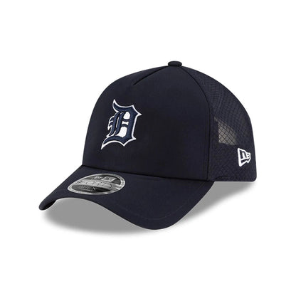 Pictured is this MLB Batting Practice 2026 Detroit Tigers 9FORTY Apex cap in navy. 1