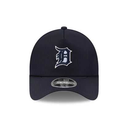 Pictured is this MLB Batting Practice 2026 Detroit Tigers 9FORTY Apex cap in navy. 2