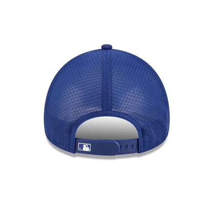 Pictured is this MLB Batting Practice 2026 LA Dodgers 9FORTY Apex cap in dark blue. 4