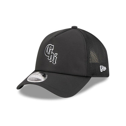 Pictured is this MLB Batting Practice 2026 Chicago White Sox 9FORTY Apex cap in black. 1