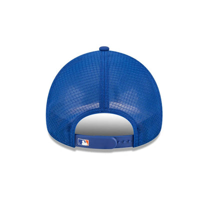 Pictured is this MLB Batting Practice 2026 New York Mets 9FORTY Apex cap in Blue. 4