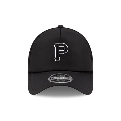 Pictured is this MLB Batting Practice 2026 Pittsburgh Pirates 9FORTY Apex cap in Black. 2
