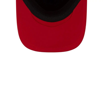Pictured is this MLB Batting Practice 2026 LA Angels 9FORTY Apex cap in red. 7