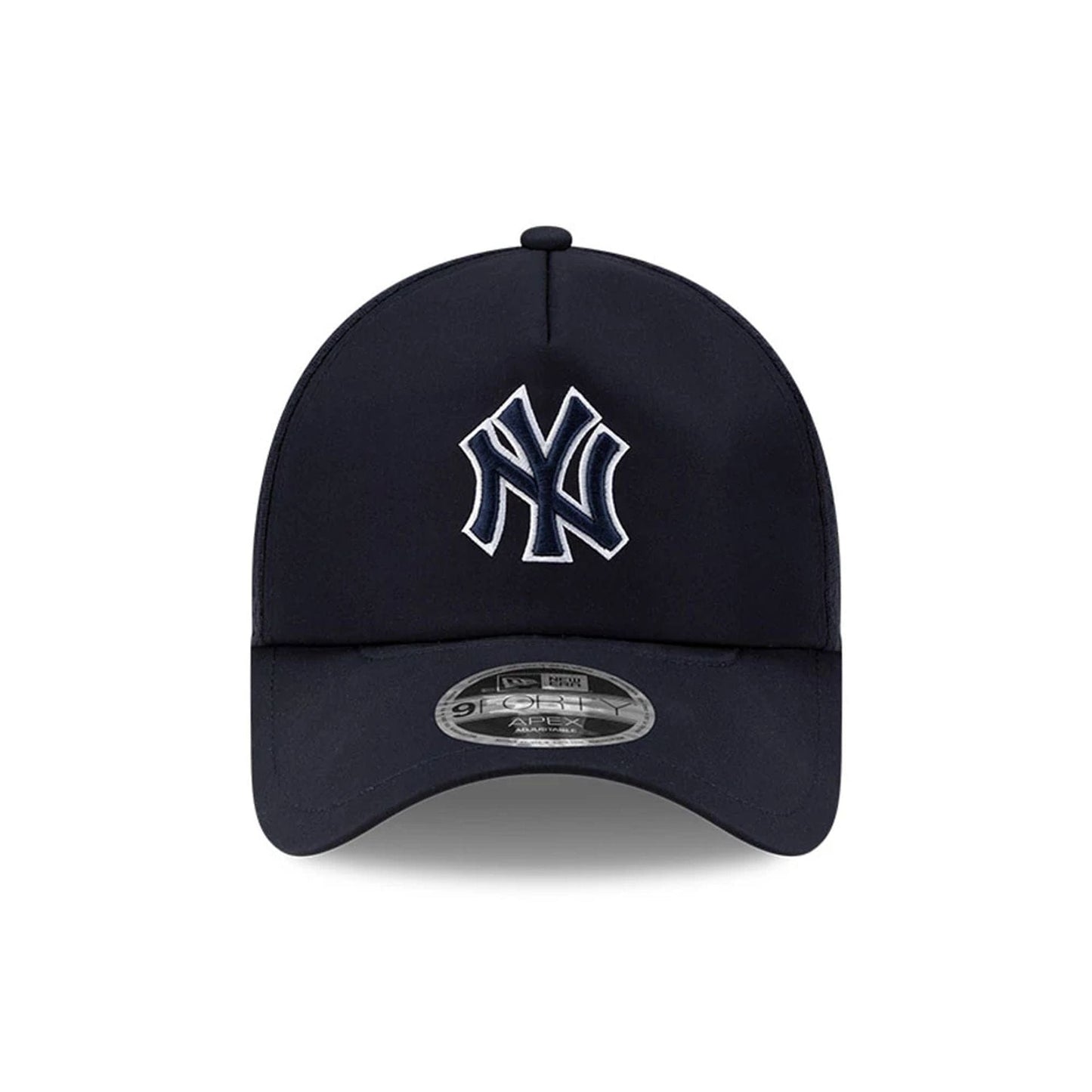 Pictured is this MLB Batting Practice 2026 New York Yankees 9FORTY Apex cap in navy. 2