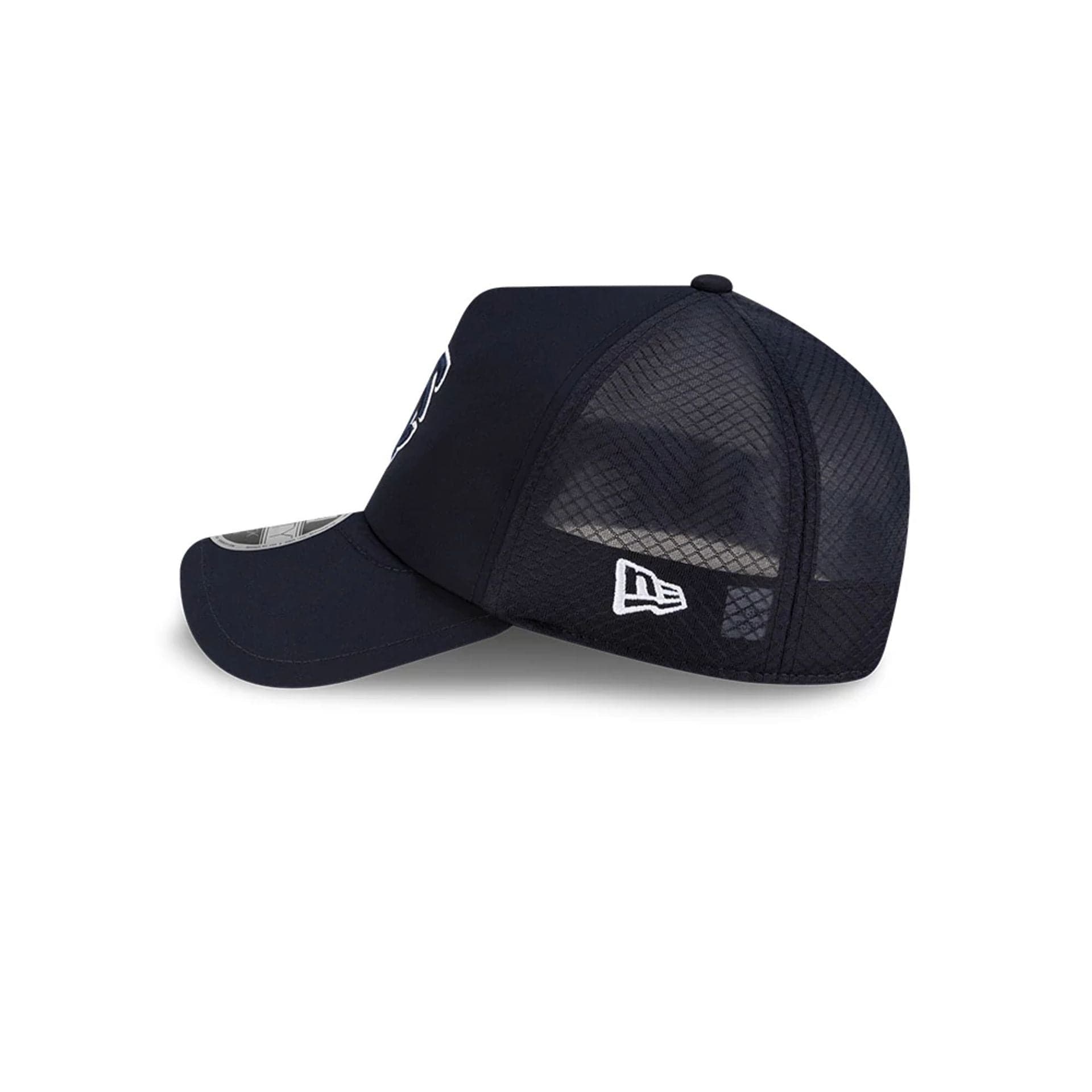 Pictured is this MLB Batting Practice 2026 Minnesota Twins 9FORTY Apex cap in navy. 5