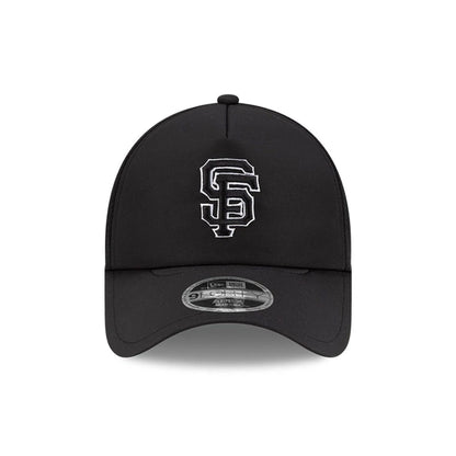 Pictured is this MLB Batting Practice 2026 San Francisco Giants 9FORTY Apex cap in black. 2